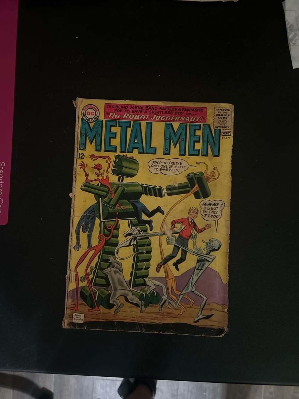 Metal Men No. 9 September 1964 The Robot Juggernaut DC Comic